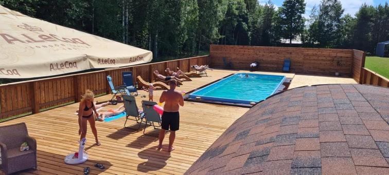 Metsaluige Turismitalu Hotel Kabli Buitenkant foto